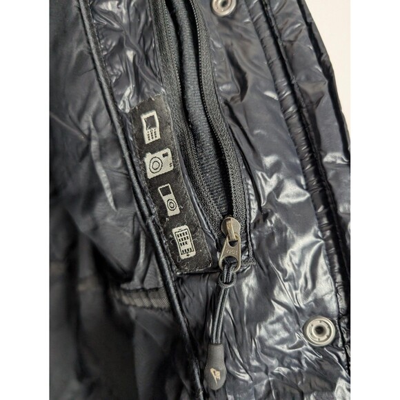 Nike Jacket Womens Small Black Long Puffer Quilted Parka Insulated Lightweight - Picture 6 of 11